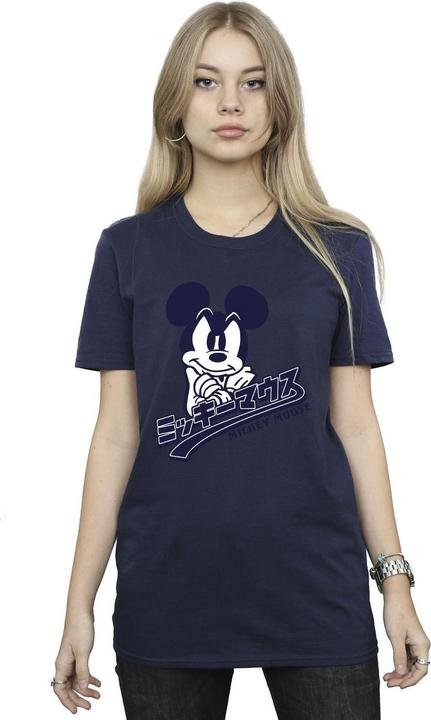 Immagine prodotto Disney Mickey Mouse Japanese Maglietta Ampia Donna (L)