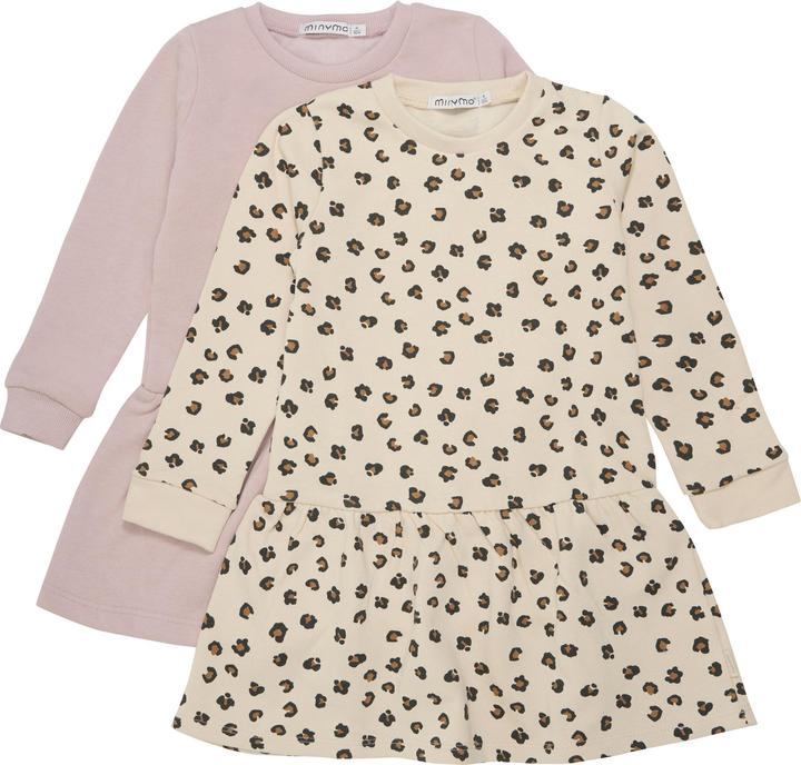 Actual product image Minymo Sweat dress set of 2 Violet Ice size 98 (98)