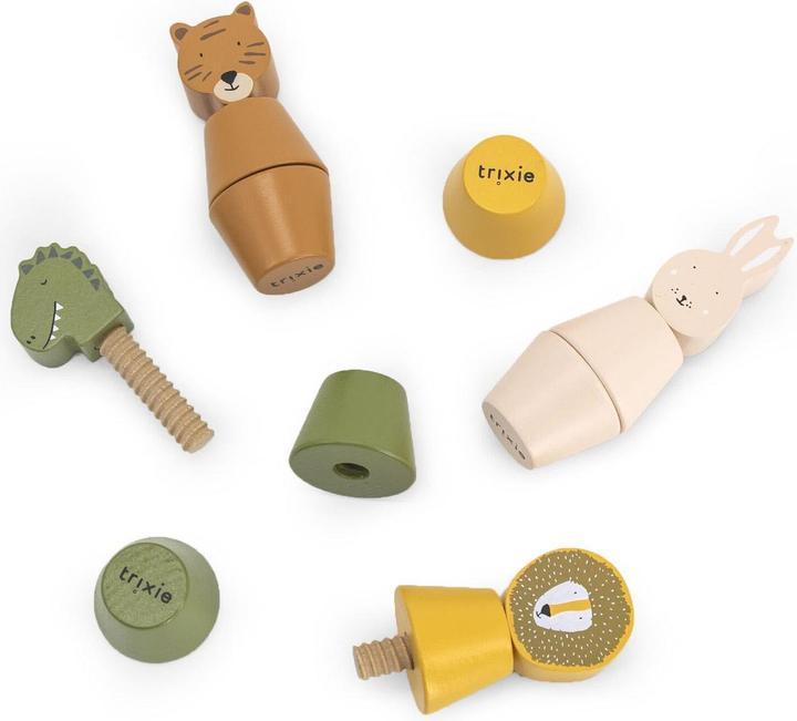Image du produit Trixie Baby Animaux en bois à visser (MQ6)