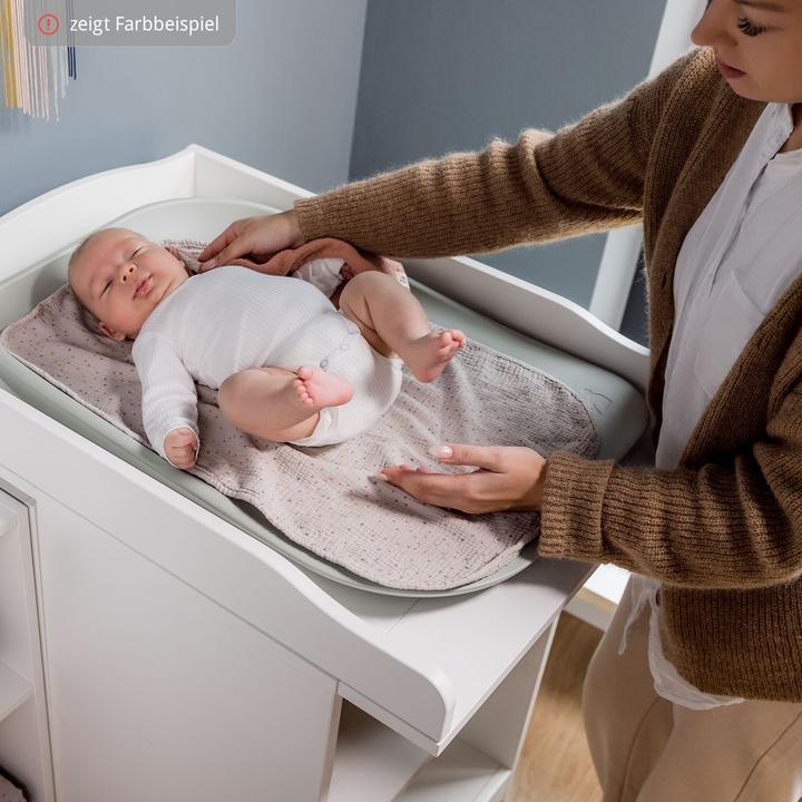 Actual product image Hauck 2in1 topper for changing mat and towel