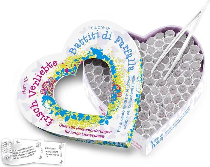 Actual product image TOP One heart (Board game, German, Italian)
