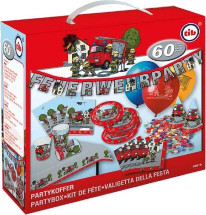 Actual product image Tib Party set fire department