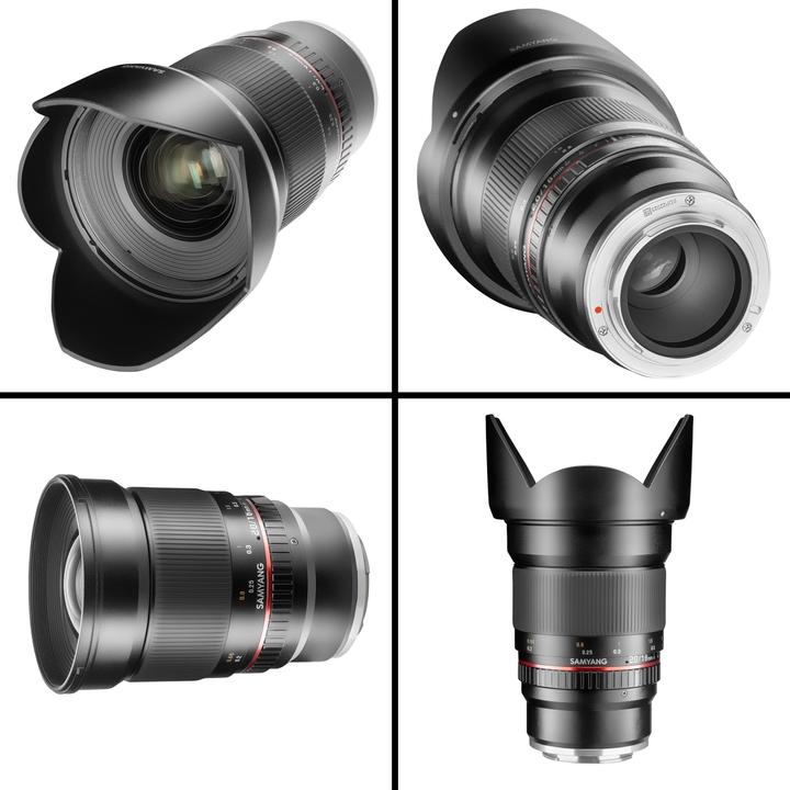 Image du produit Samyang 16mm f/2-23MFT (Micro Four Thirds, APS-C / DX)