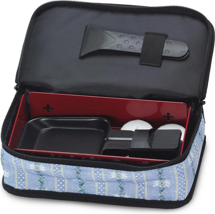 Actual product image Trisa Tealight Raclette Explore the Alps Red