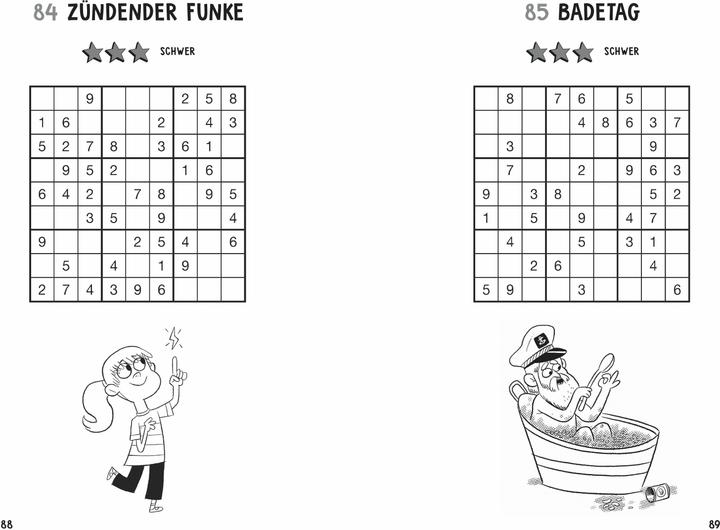 Immagine prodotto Un sudoku divertente per i bambini. In tre livelli di difficoltà. Da 6 anni (Tedesco)
