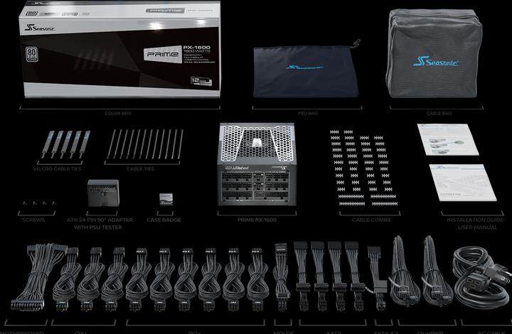 Image du produit Seasonic Prime PX-1600 Modular (1600 W)