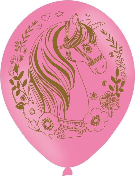 Immagine prodotto Amscan Palloncini Anniversaire Licorne Rose