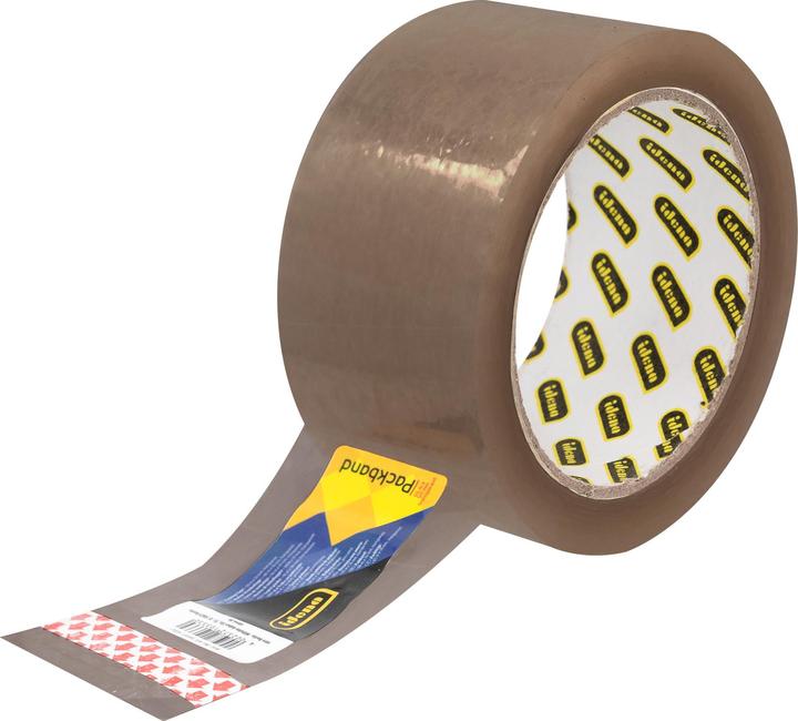 Immagine prodotto Idena Packband geräuscharm braun 5cmx66m (50 mm)