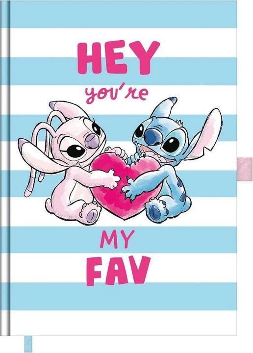 Produktbild Lilo & Stitch Tagebuch You're My Fav 2025 A5 (A5, Liniert)