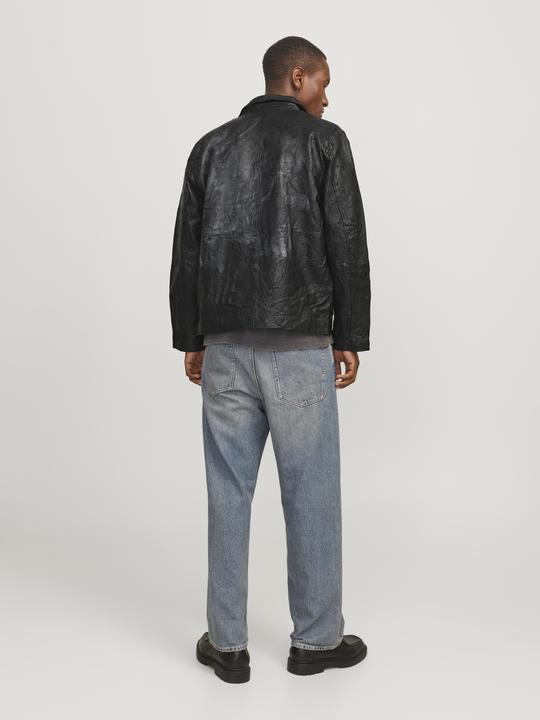 Produktbild Jack & Jones Jorcrincle Leather Jkt Styd Aw24 (L)