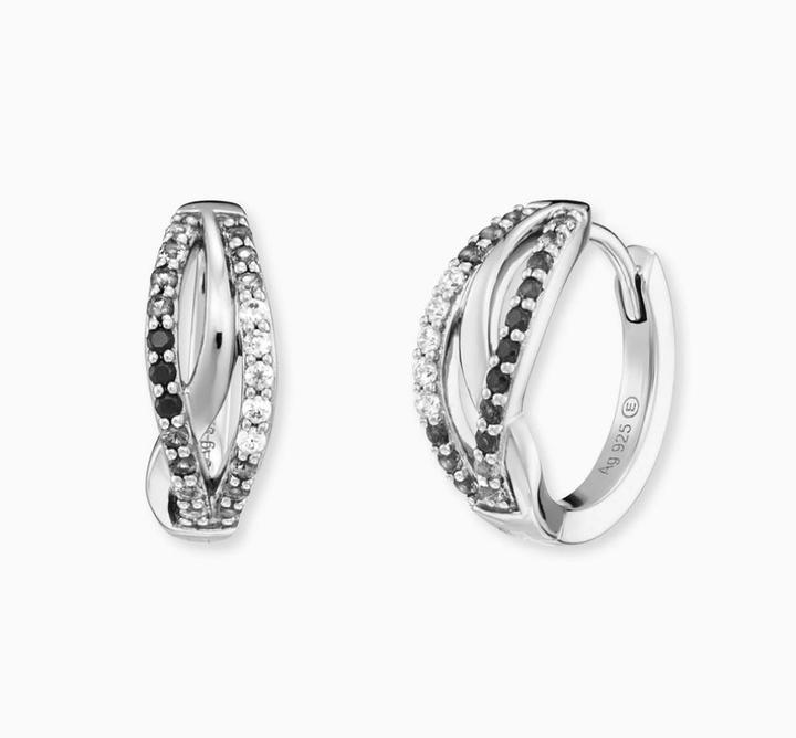 Image du produit Engelsrufer Yin Yang Infinity Creole (Argent 925)