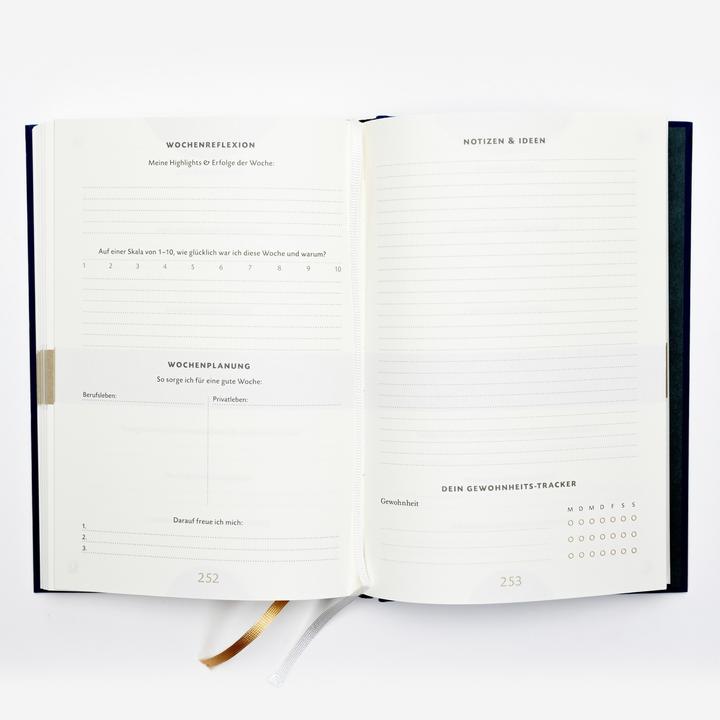 Actual product image 6-Minuten Tagebuch Pur Fortsetzung (German, Dominik Spenst, 2020)