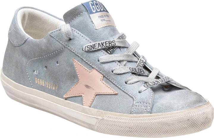 Produktbild Golden Goose super star sneakers in suede grey/pink (38)