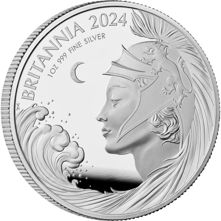 Immagine prodotto The Royal Mint Silber Britannia 1 oz PP - 2024 (999, 2024)