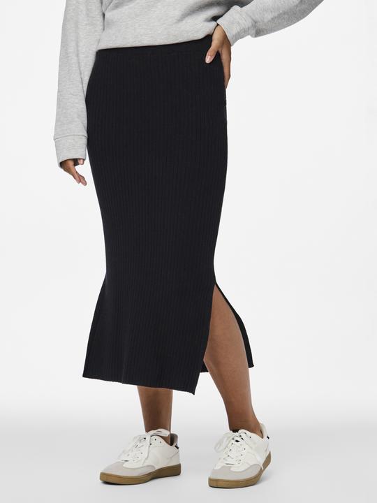 Produktbild Pieces Pccrista Hw Midi Knit Skirt Noos Bc (XS)
