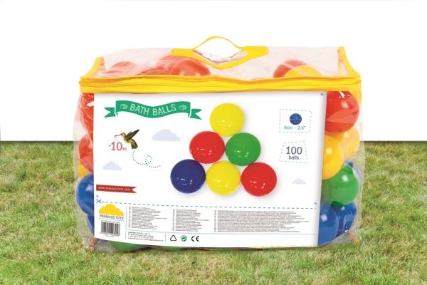 Actual product image Paradiso Toys Bag 100 coloured balls