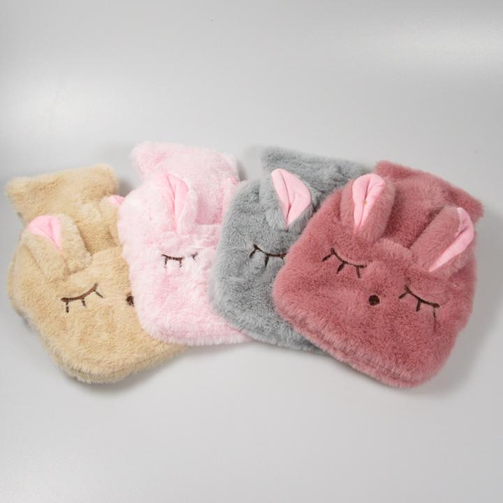 Image du produit PhoneLook Petite mini bouillotte avec enveloppe de lapin à la peluche douce (1 l)
