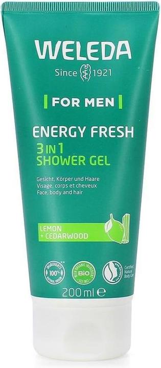 Image du produit Weleda Gel douche 3en1 For Men Energy Fresh (200 ml)