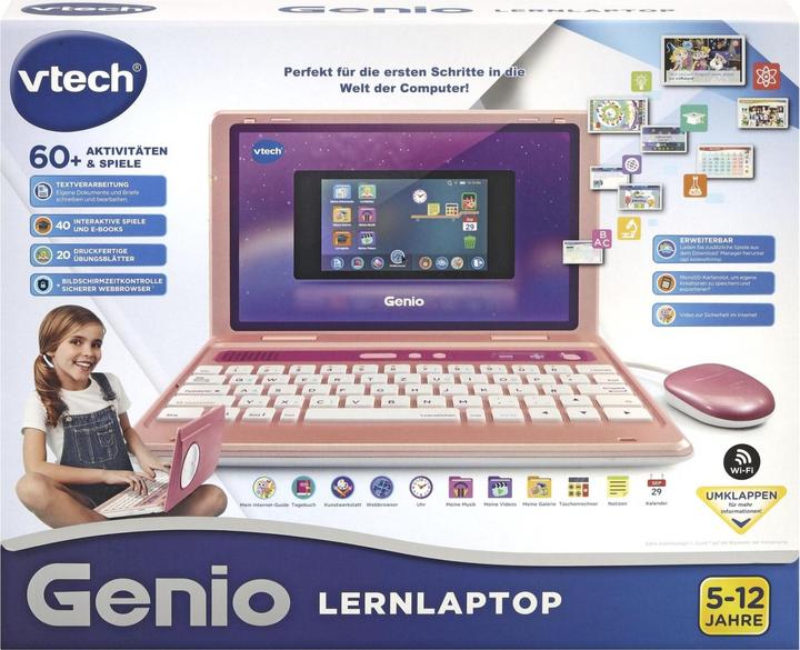 Image du produit VTech Laptop d'apprentissage Genio rose (Allemand)