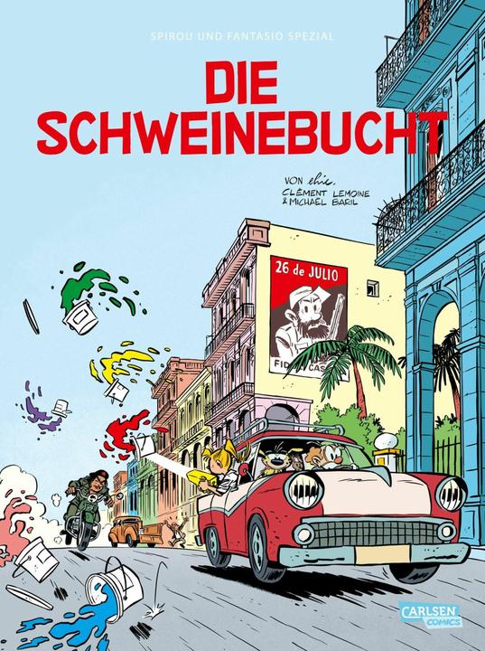 Immagine prodotto Speciale Spirou e Fantasio 43: La Baia dei Porci (Baril, Christophe, Elric Dufau, Tedesco)