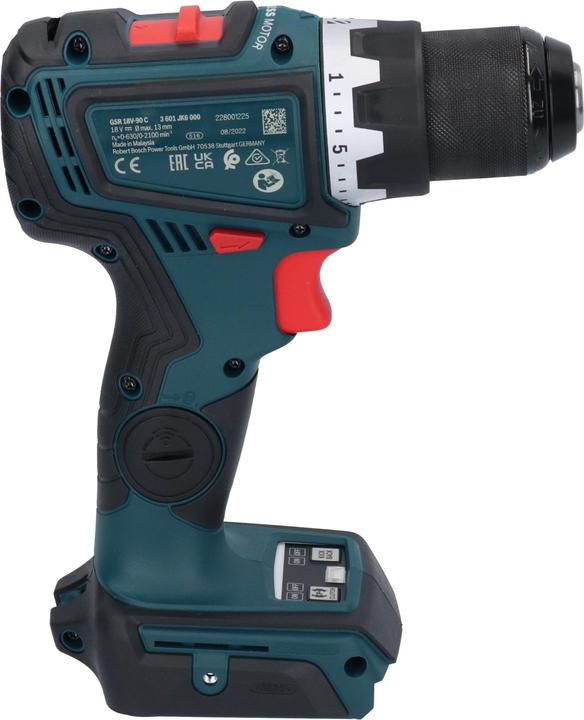 Immagine prodotto Bosch Professional Bosch GSR 18V-90 C Trapano avvitatore a batteria professionale 64 Nm 18V Brushless + L-Boxx - senza (Batteria ricaricabile)