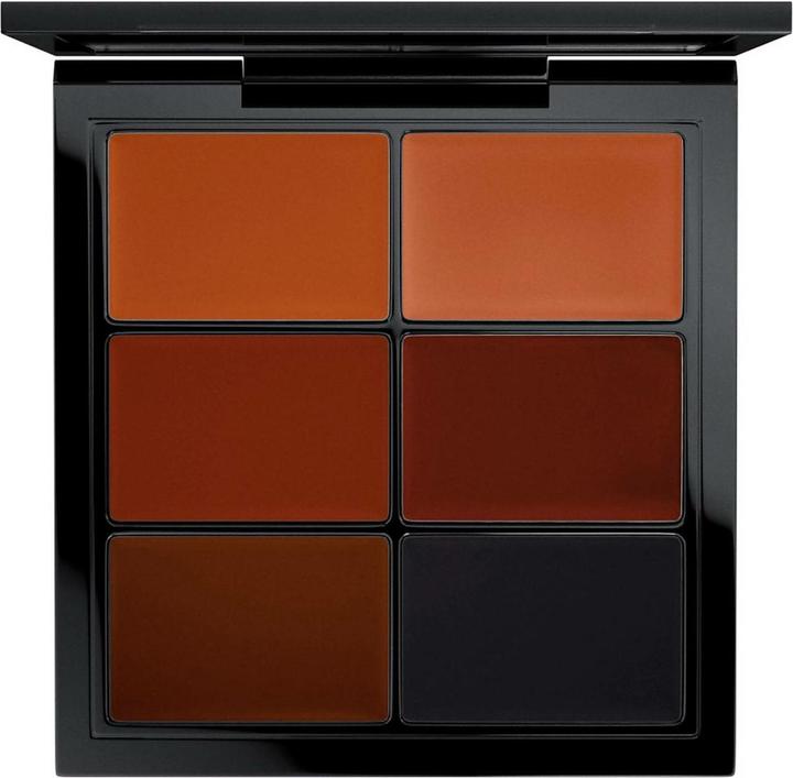 Actual product image MAC Cosmetics Pt1 Studio Conceal and Correct Palette Extra Deep 0.21oz