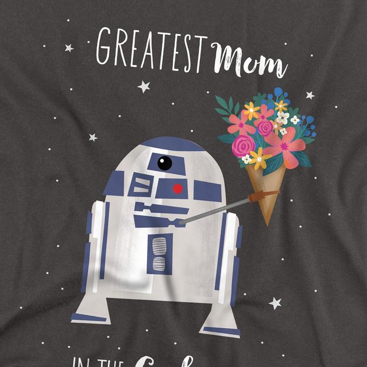 Actual product image Star Wars Unisex Adult Greatest Mom In The Galaxy Mothers Day T-Shirt (M)