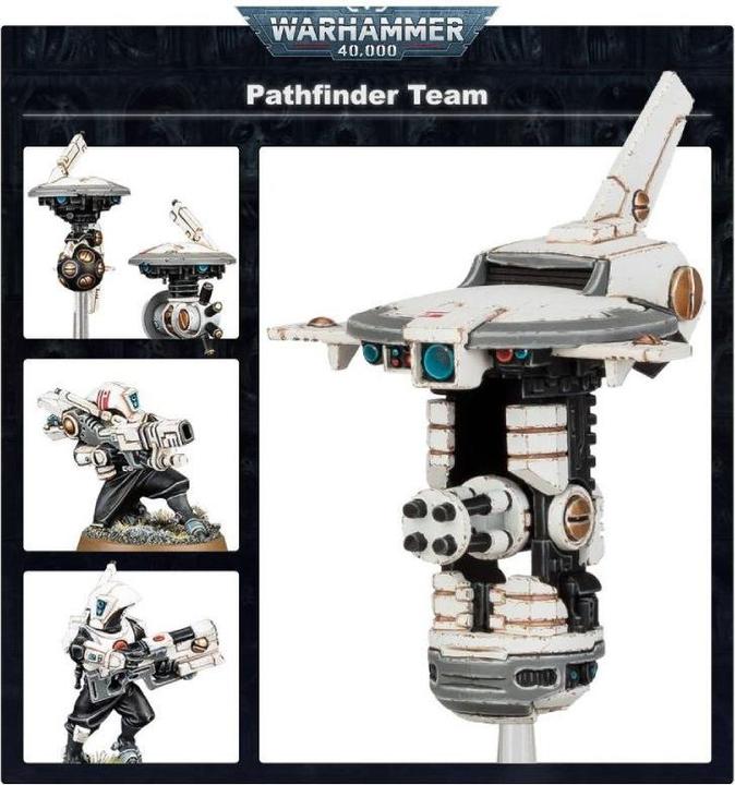 Immagine prodotto Games Workshop Warhammer 40k Impero T"au: Squadra Pathfinder