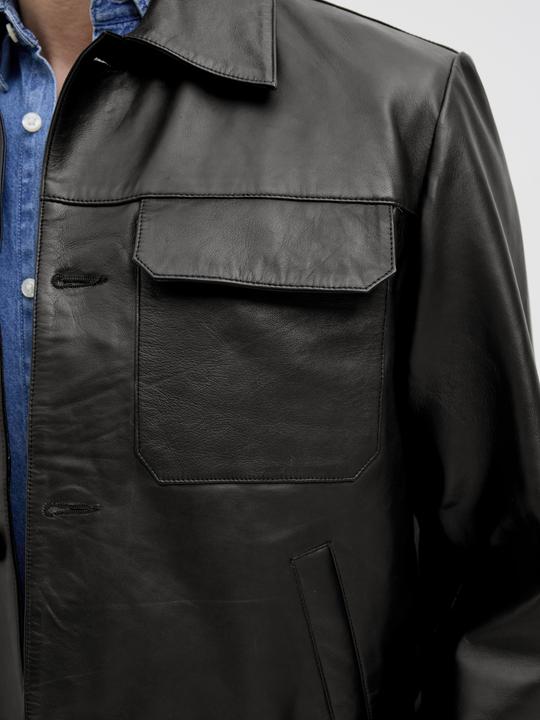 Produktbild Jack & Jones Lederjacke Lederjacke (XL)