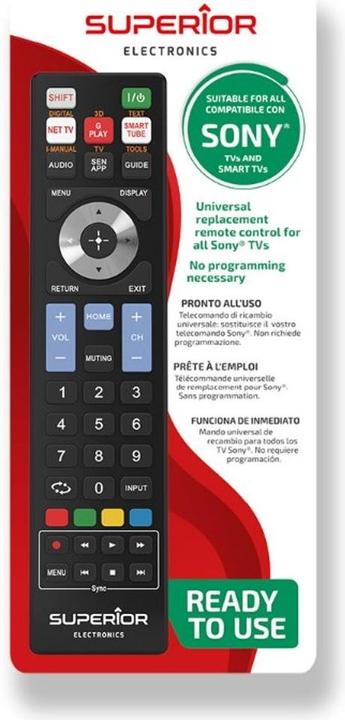 Produktbild Superior Universal Remote Control Sony (Universal Fernbedienung)