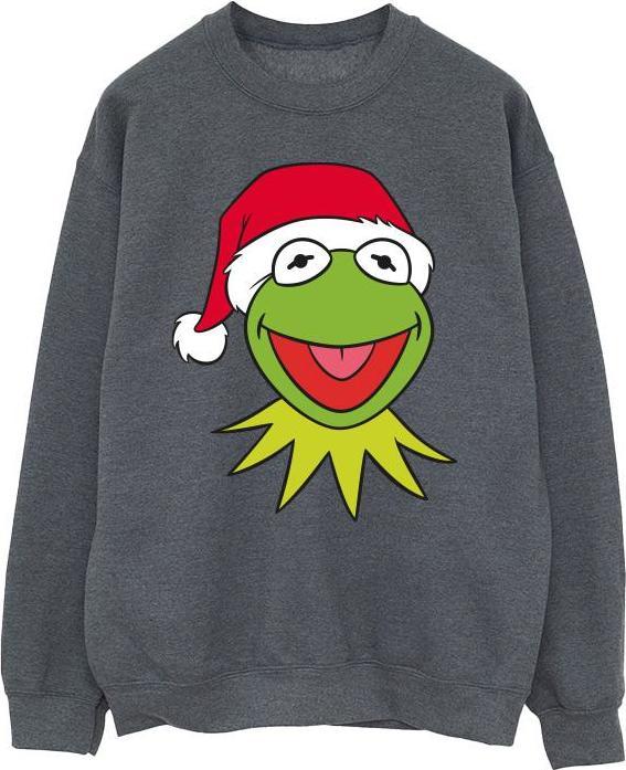 Disney Muppets Kermit Christmas Head Sweatshirt