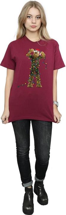 Produktbild Star Wars Chewbacca Christmas Lights TShirt (M)