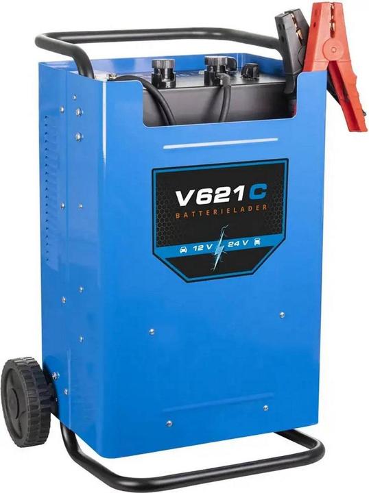 Immagine prodotto Güde Caricabatteria 12V/24V Caricabatteria automatico V 621 C Jump Starter (12V, 24V, 70 A)