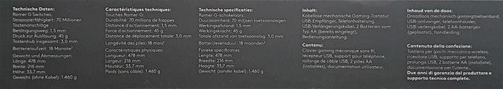 Produktbild Logitech G G613 (DE, Kabellos)