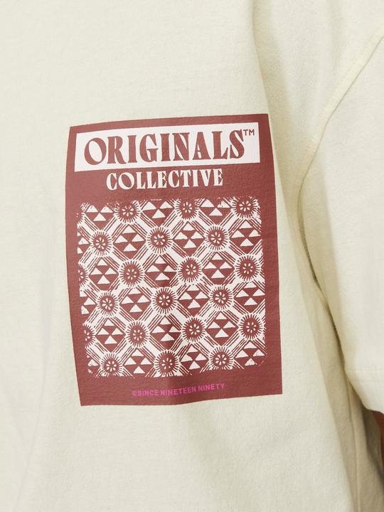Actual product image Jack & Jones Printed round neck T-shirt T-shirt (S)
