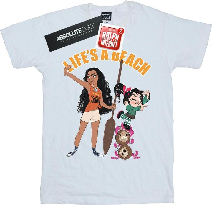 Image du produit Disney - T-shirt WRECK IT RALPH MOANA AND VANELLOPE - Garçon (140, 146)