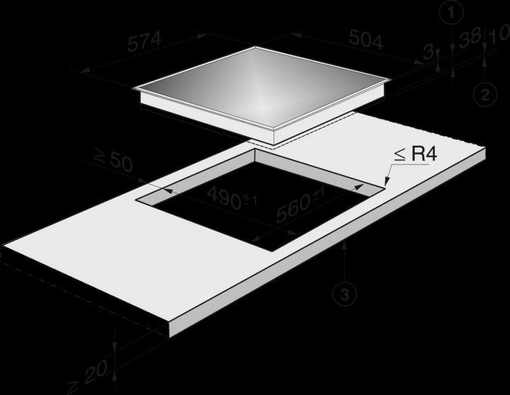 Actual product image Miele Km6012