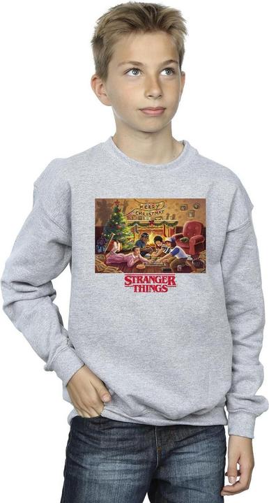 Image du produit Netflix - Sweat STRANGER THINGS CHRISTMAS GATHERING - Garçon (128)