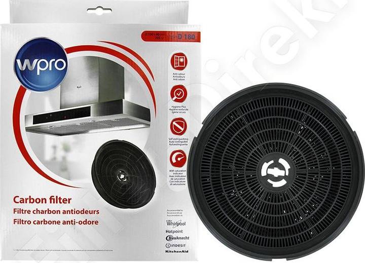 Whirlpool WPRO Kulfilter til Emhaette