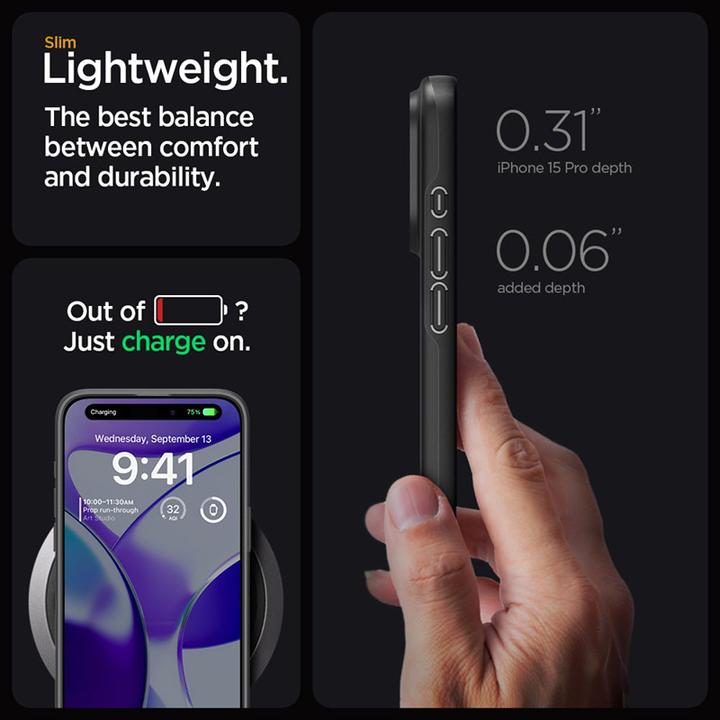Actual product image Spigen Thin Fit (Apple iPhone 15 Pro)