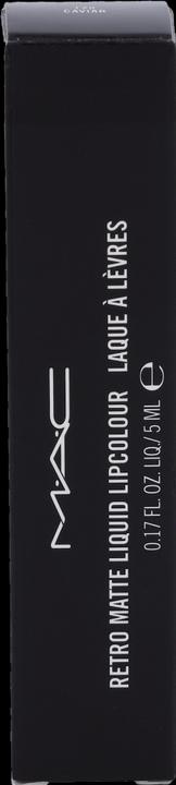 Produktbild MAC Cosmetics Retro Matte Liquid Lipcolour (Caviar)