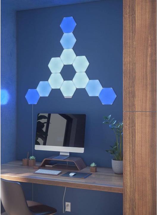 Actual product image Nanoleaf Shapes Ultra Black 9PK Starter (80 lm)