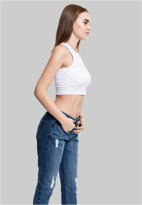 Actual product image Urban Classics Ladies Cropped Rib Top (XS)