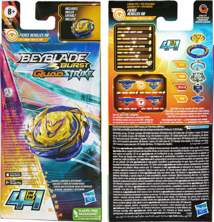 Produktbild Hasbro Beyblade QS (Deutsch, Französisch, Italienisch, Englisch)