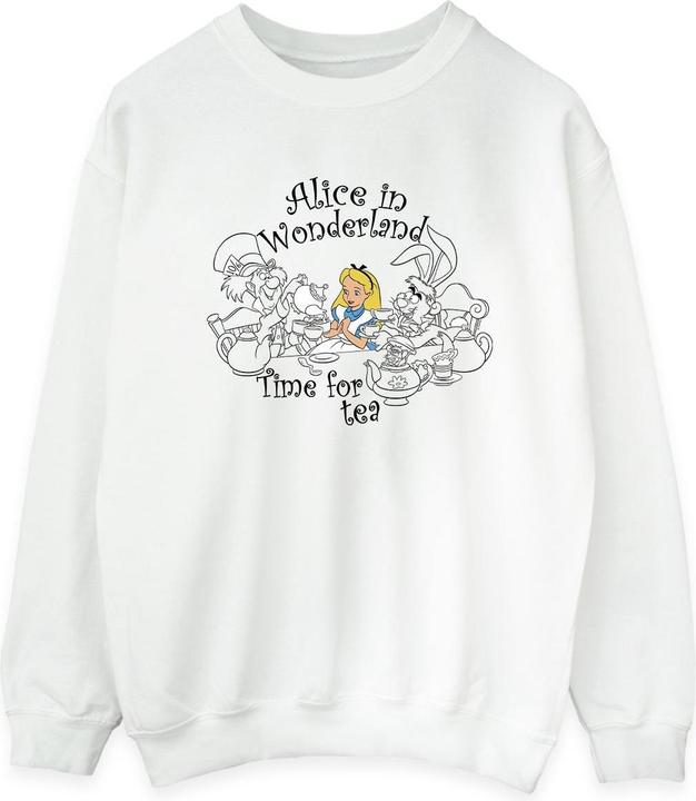 Disney Alice im Wunderland Zeit Tee Sweatshirt