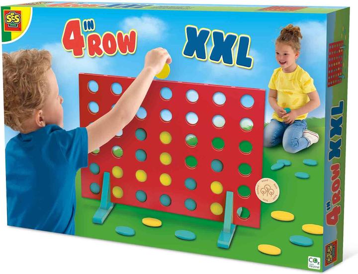 Produktbild Ses Holz-Vier in einer Reihe XXL (Deutsch, Französisch, Niederländisch, Spanisch, Englisch)