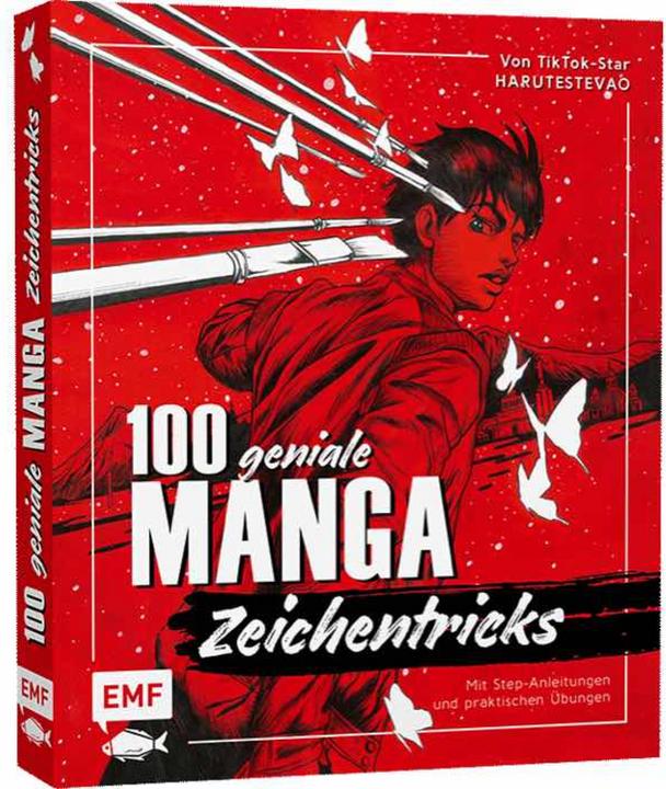 Image du produit 100 geniale Manga-Zeichentricks (Allemand, Harutyun Harutyunyan, 2022)