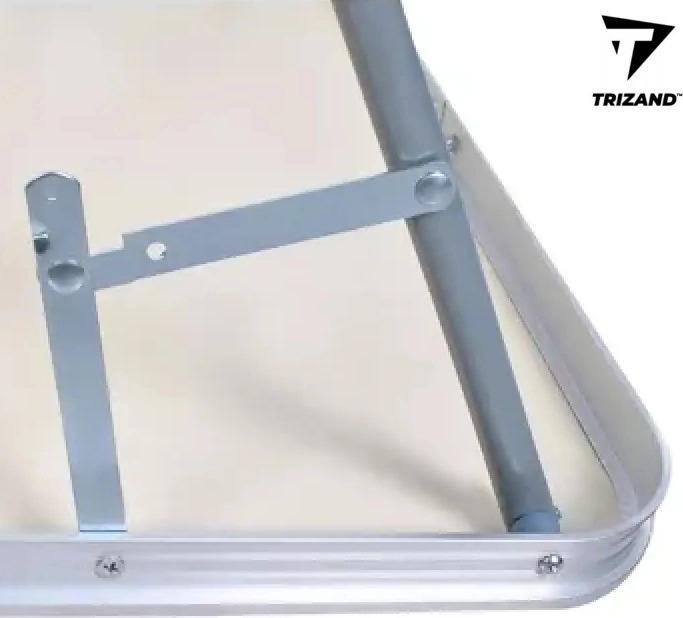 Actual product image Trizand Campingtisch Mehrzwecktisch KLAPPTISCH Universaltisch faltbar höhenverstellbar 80×60cm