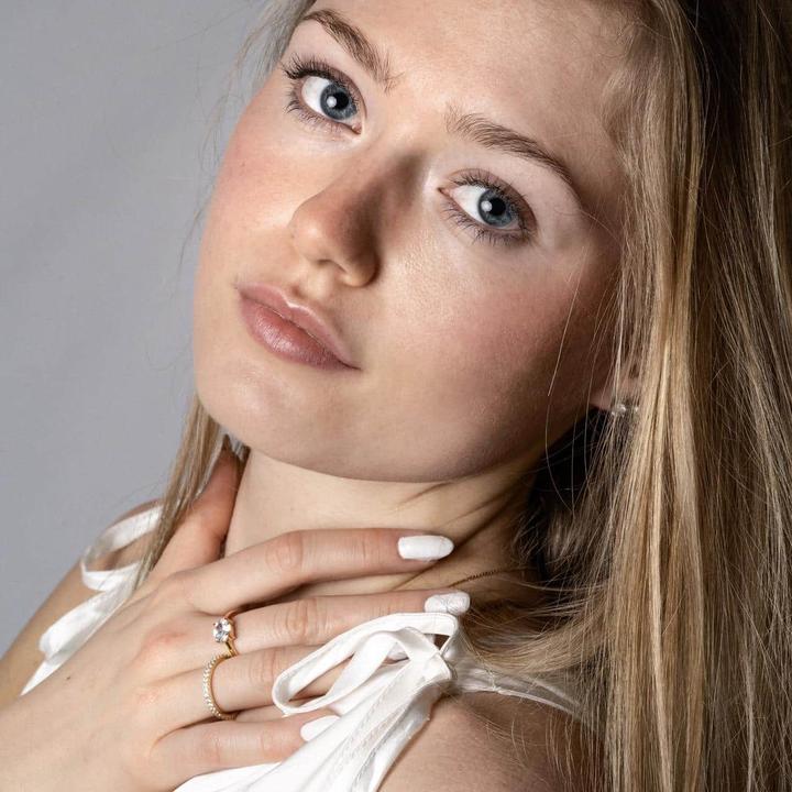 Actual product image Candy Ima ring, 925 sterling silver, gold-plated (60, 925 Silver)