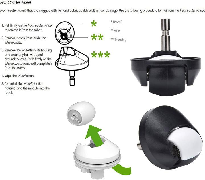 Immagine prodotto JoyBros Accessori di ricambio per iRobot Roomba